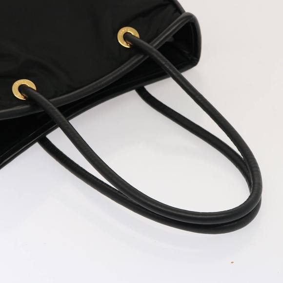 CELINE Shoulder Bag Nylon Black Auth 76411 - Picture 7 of 16